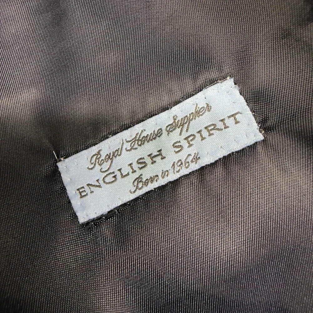 Herman & Sons Blazer Jacket Mens 48R Charcoal Grey Stretch Two Button Sport Coat